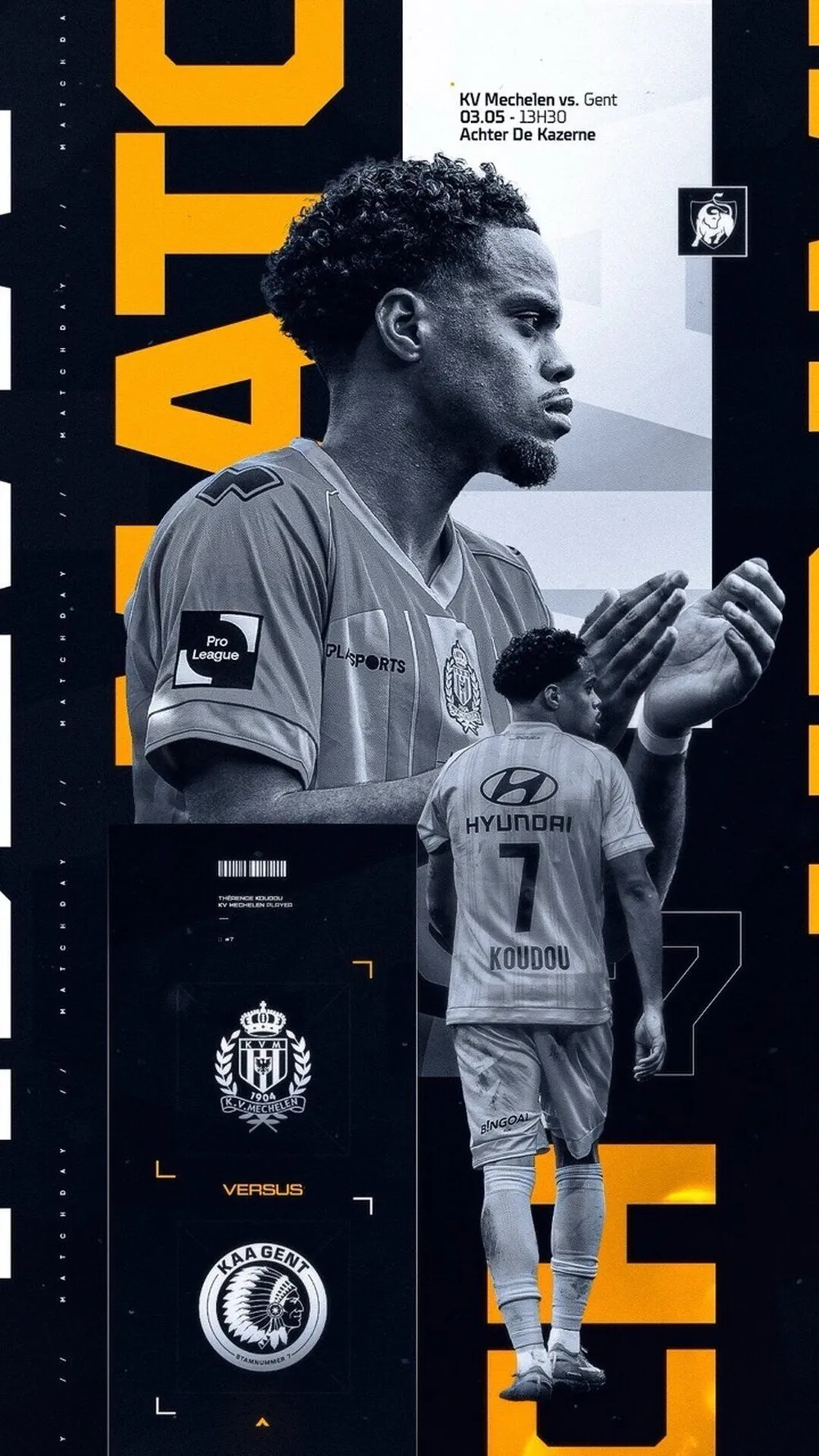 KV Mechelen vs KAA Gent