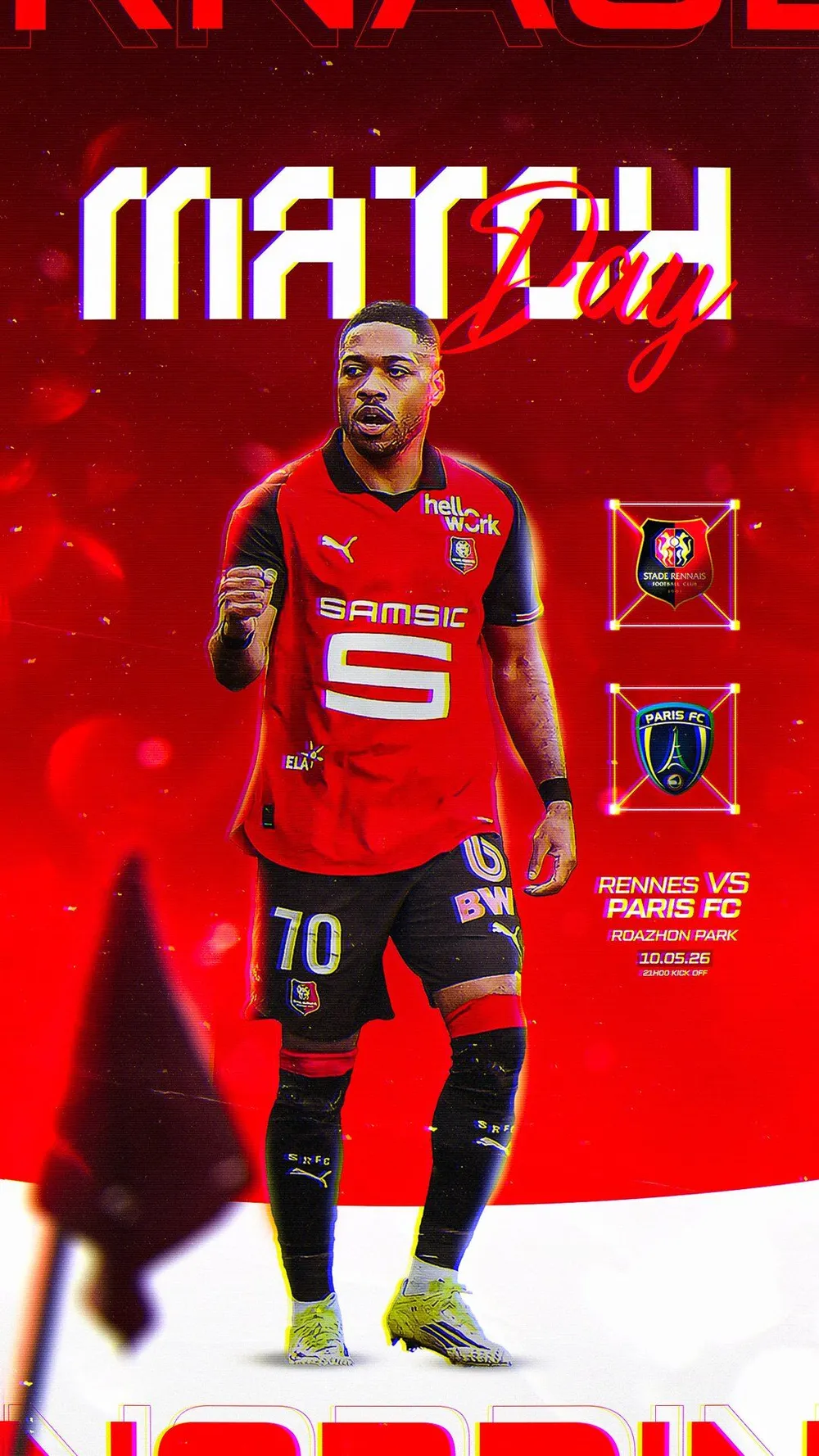 Nordin — Stade Rennais vs Paris FC